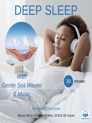 cover image of Deep sleep meditation Gentle Sea waves & Music 30 minutes